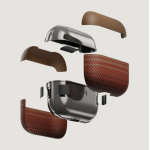 Θήκη Pitaka Aramid Fiber Magnetic 1500D (Plain) για Apple AirPods Pro 2 - SUNSET grained - APM2402